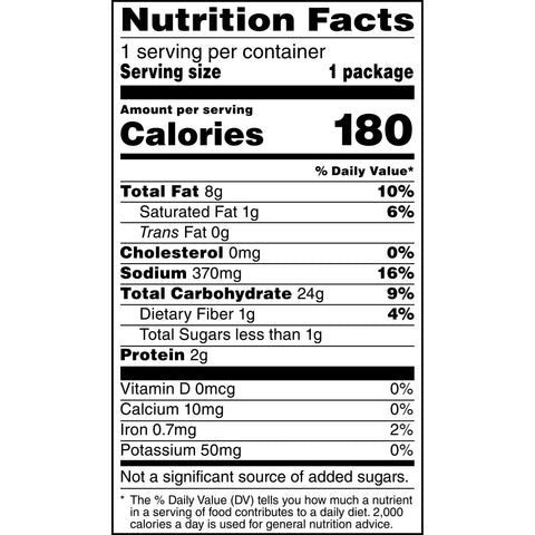 Funyuns Flamin Flavored Hot Onion Rings, 1.25 Ounce -- 64 per case