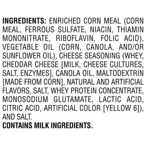 Snack Cheese Crunchy Large Single Serve