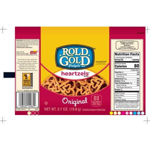 Rold Gold® PRETZEL TWIST HEARTZELS SINGLE SERVE
