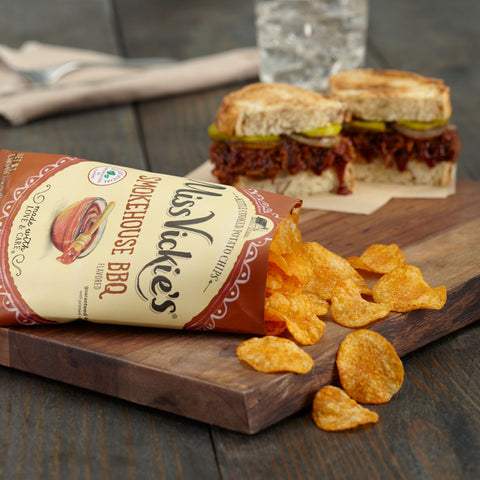 Chip Potato Kettle Cooked Smokehouse Bbq Large Single Serve