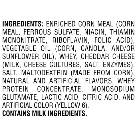 Snack Cheese Crunchy Large Single Serve