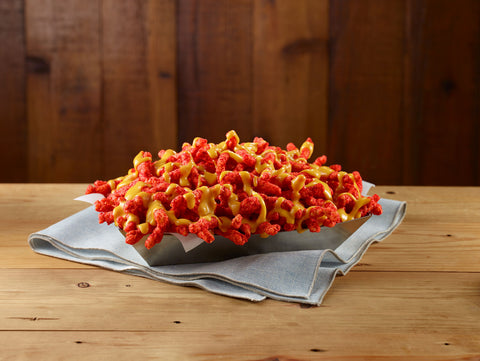 Snack Cheese Crunchy Flamin Hot Large Single Serve