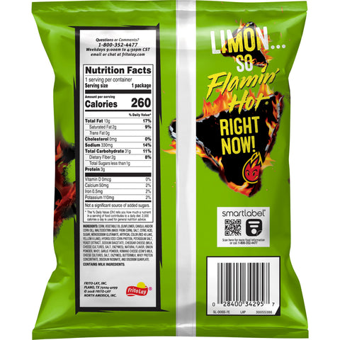 Doritos® CHIP FLAMIN HOT NACHO LIMON