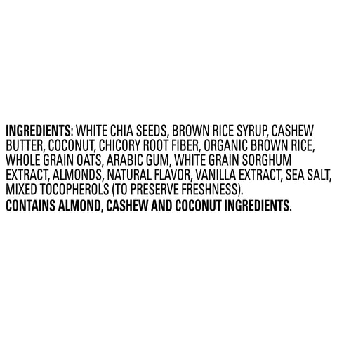 Snack Bar Chai Coconut Vegan Gluten-free Iw