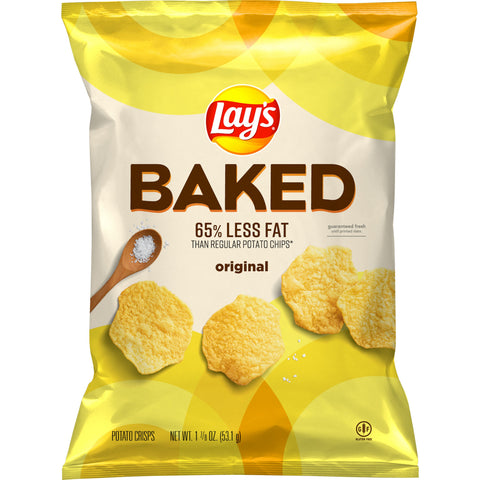 Lays Original Baked Potato Crisps, 1.875 Ounce -- 24 per case