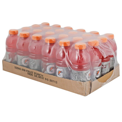 Gatorade DRINK FRUIT PUNCH WIDEMOUTH PLASTIC BOTTLE