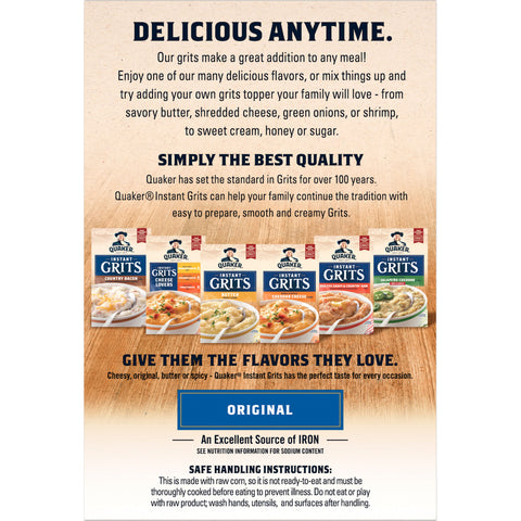 Quaker® CEREAL GRITS INSTANT