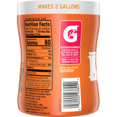 Gatorade DRINK MIX POWDER FRUIT PUNCH