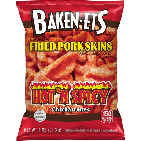 Baken-ets® CHIP PORK RINDS HOT 'N SPICY LSS