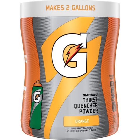 Gatorade DRINK MIX ORANGE POWDER CANISTER