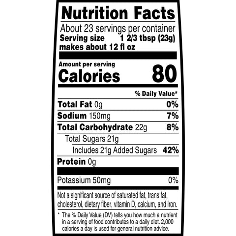 Gatorade DRINK MIX POWDER FRUIT PUNCH