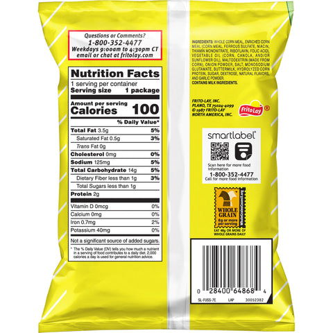 Funyuns Baked Onion Flavored Snack, 0.75 Ounce Plastic Bag -- 104 per case.