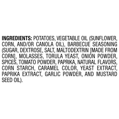 Lays BBQ Potato Chips, 2.25 Ounce -- 24 per case