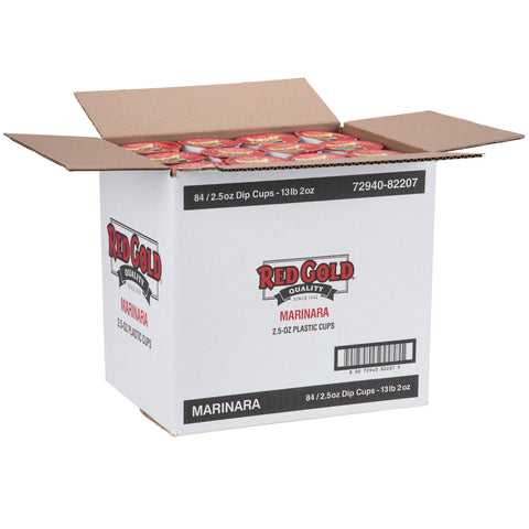 Red Gold SAUCE MARINARA MADE W/ SUGAR SINGLE SERVE CUP