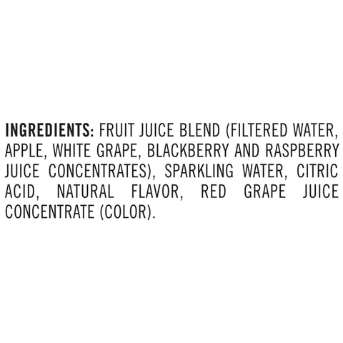 Izze JUICE BLACKBERRY SPARKLING GLASS BOTTLE