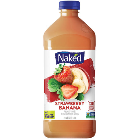 Naked Juice DRINK NAKED JUICE STRAWBERRY BANANA