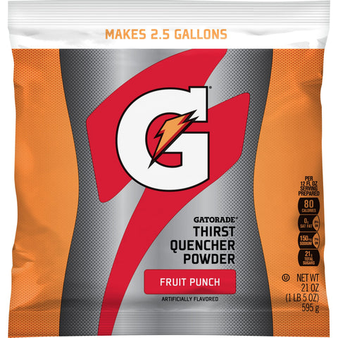 Gatorade DRINK MIX FRUIT PUNCH POWDER POUCH
