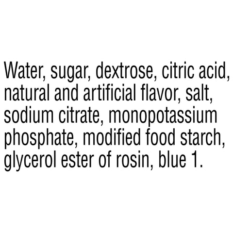 Drink Cool Blue Raspberry Widemouth Plastic Bottle