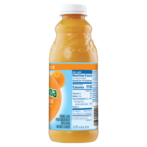 Trop Juice Orange Pet   12/32 Z