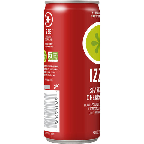 Izze JUICE CHERRY LIME SPARKLNG CAN