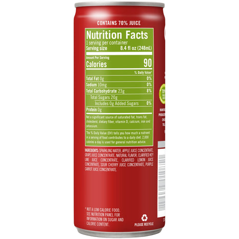 Izze JUICE CHERRY LIME SPARKLNG CAN