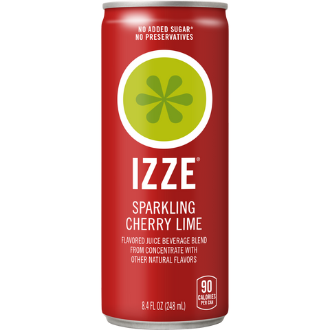 Izze SODA CHERRY LIME IZZE