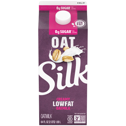Silk MILK SUB OAT SUGAR-FREE ASEPTIC CARTON REF