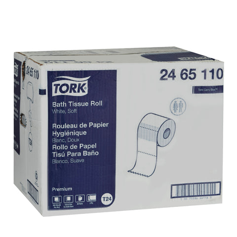 Tissue Bath Premium White 2-ply 4x4.35