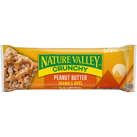 General Mills Peanut Butter Nature Valley Crunchy Granola Bar 144 Case .74 Ounce