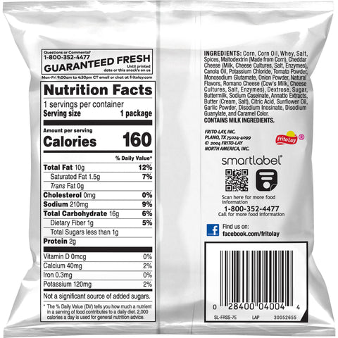 Chip Corn Chili Cheese Single Serve