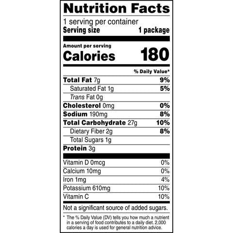 Lays Kettle Cooked Original Potato Chips, 1.375 Ounce -- 64 per case.