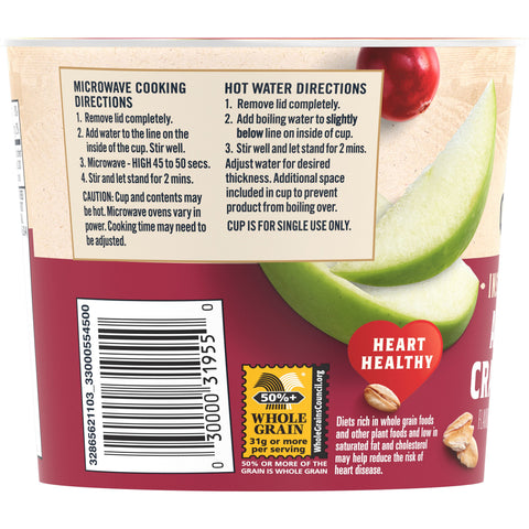 Quaker® QUAKER OATS XPRS APPLE CRANBERRY12/1.79Z