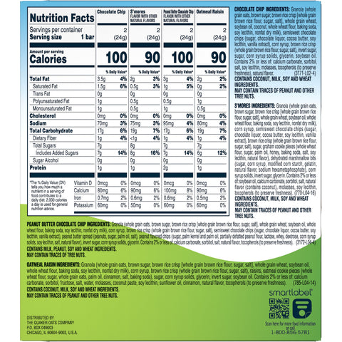 Quaker® GRANOLA BAR VARIETY PACK