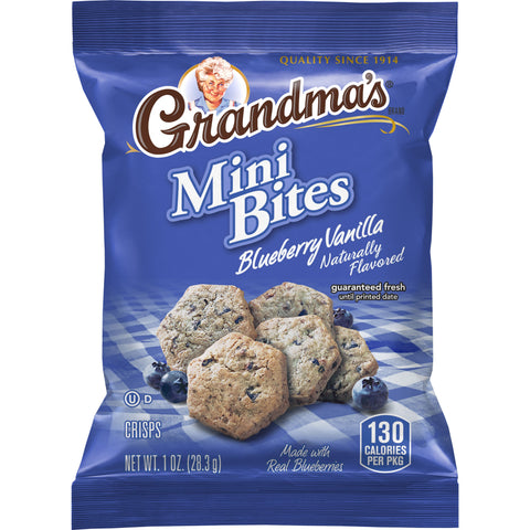 Grandma's® COOKIE BLUEBERRY VANILLA MINI SINGLE SERVING BAG