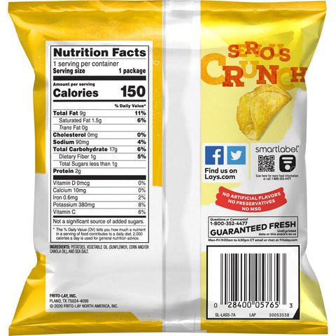 Lay's® CHIP POTATO KETTLE COOKED REGULAR