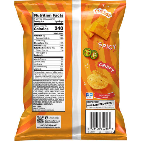 Lay's® CHIPS CHEDDAR JALAPENO LSS