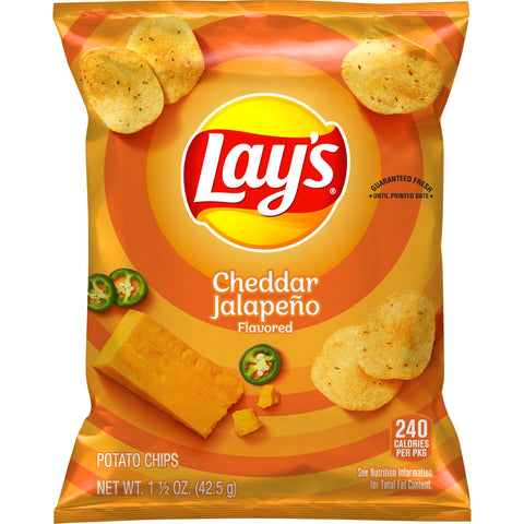 Lay's® CHIPS CHEDDAR JALAPENO LSS