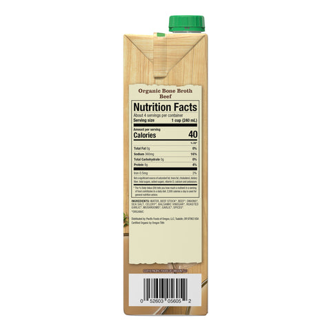 Pacific Foods BROTH BEEF BONE ORGANIC