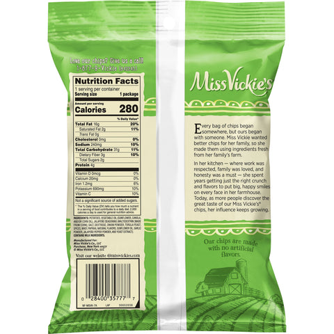 Miss Vickies® CHIP POTATO KETTLE JALAPENO XVL PEG