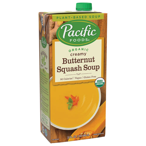 Pacific Foods SOUP BUTTERNUT SQUASH CREAMY ORGANIC