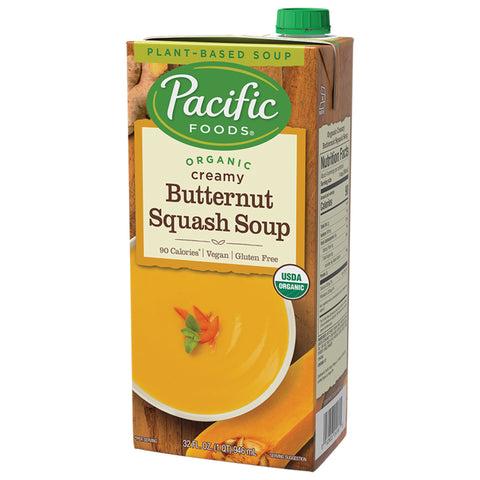 Pacific Foods SOUP BUTTERNUT SQUASH CREAMY ORGANIC