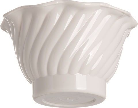 Carlisle DISH DESSERT TULIP PLASTC BONE 5 OZ