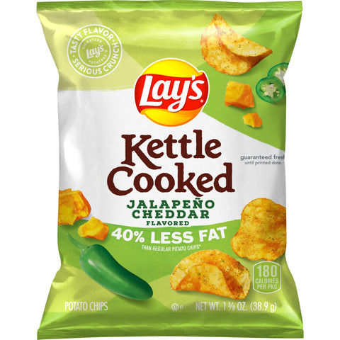 Frito-Lay® CHIP POTATO KETTLE COOKED JALPENO/CHEDDAR