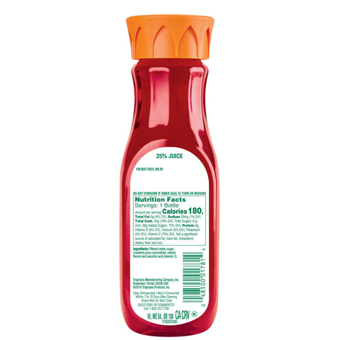Pepsico Tropicana Pure Premium Cranberry Cocktail Juice, 12 Ounce -- 12 per case