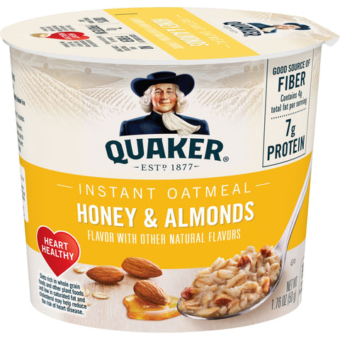 Quaker® OATMEAL INSTANT HONEY & ALMOND