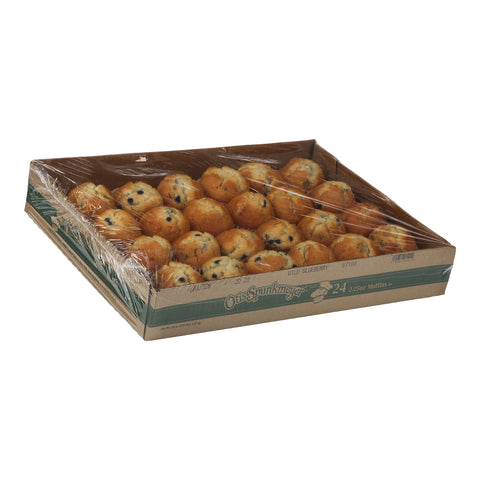 Otis Spunkmeyer Delicious Essentials Blueberry Muffin, 2.25 Ounce -- 96 per case.