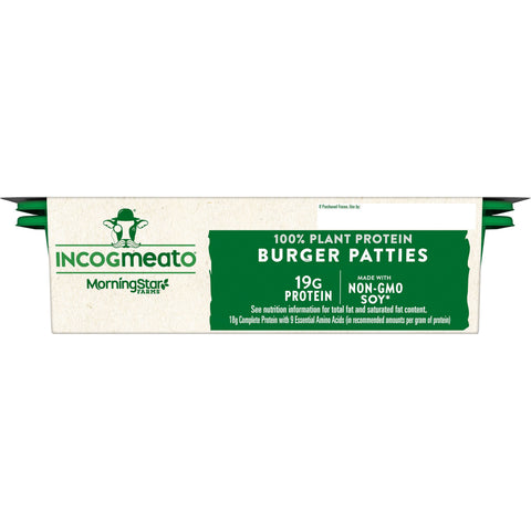 Incogmeato BURGER PATTY VEGAN
