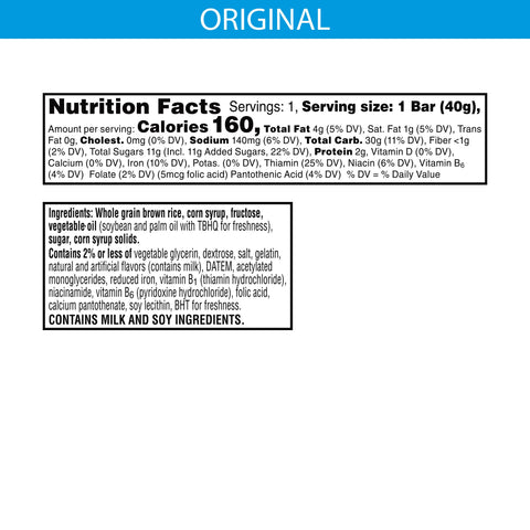 Snack Bar Rice Krispies Treats® Made With Whole Grain
