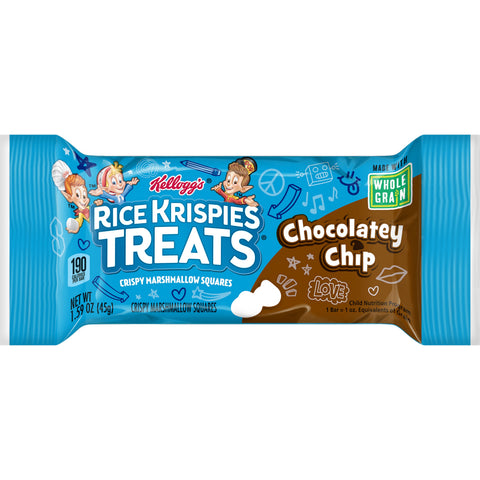 Snack Bar Rice Krispies Treats® Chocolatey Chip Made W/ Whole Grain