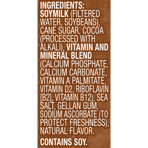 Milk Soy Chocolate Aesptic